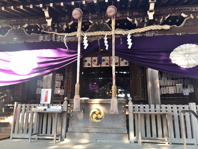 松原神社　拝殿