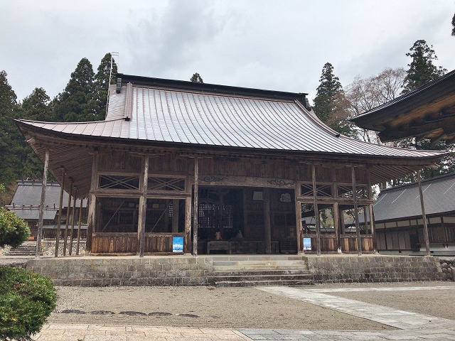 長滝白山神社　拝殿