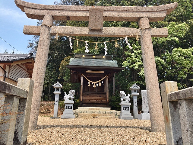 土岐一稲荷神社(大富白山神社)　日神子神社
