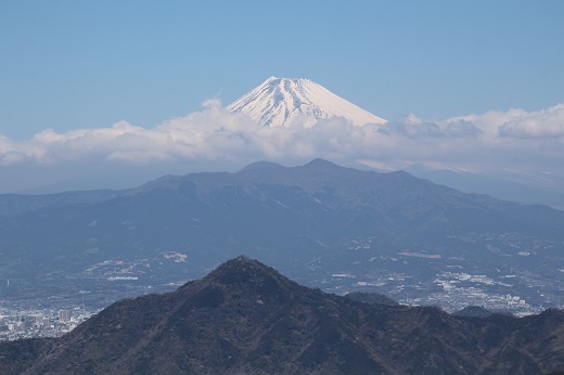 富士見テラスからの富士山