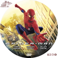 スパイダーマン　DVDラベル