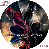 スパイダーマン３　DVDラベル