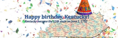 Happy Birthday！Kentucky！