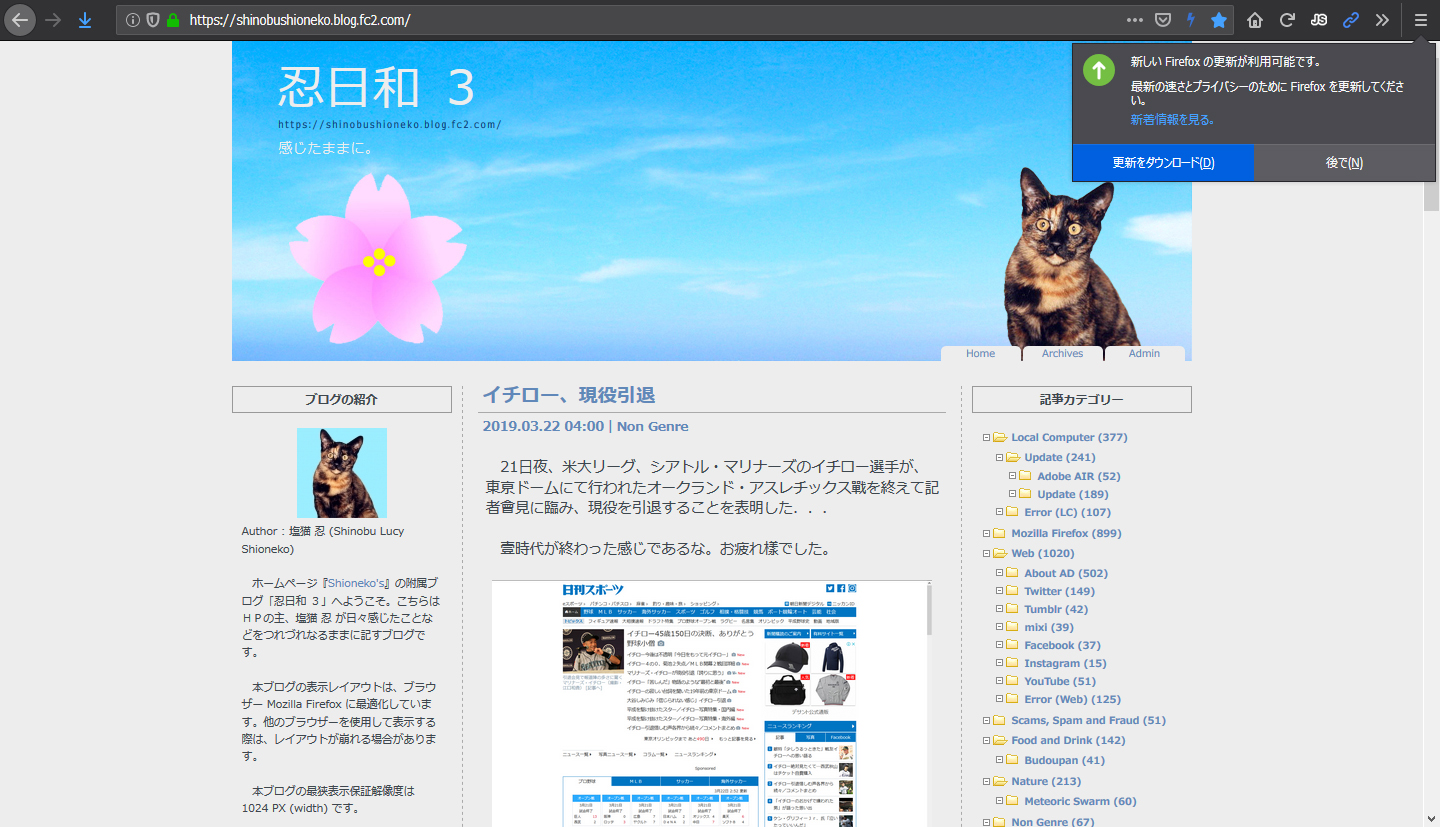 Mozilla Firefox 67.0 Beta 4