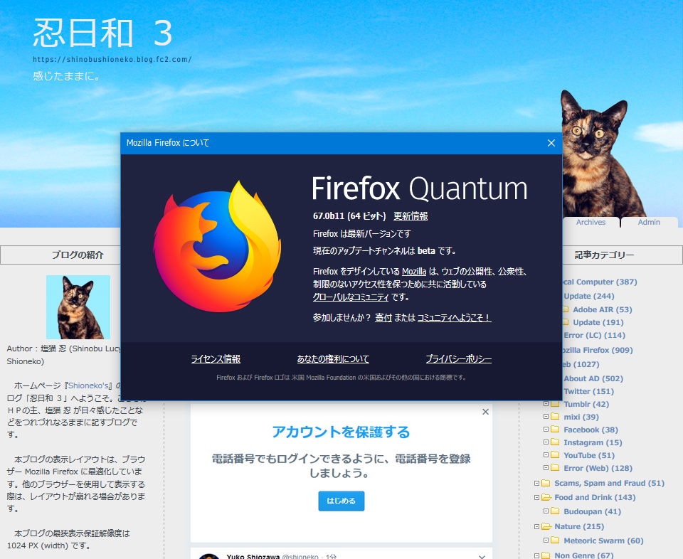Mozilla Firefox 67.0 Beta 11